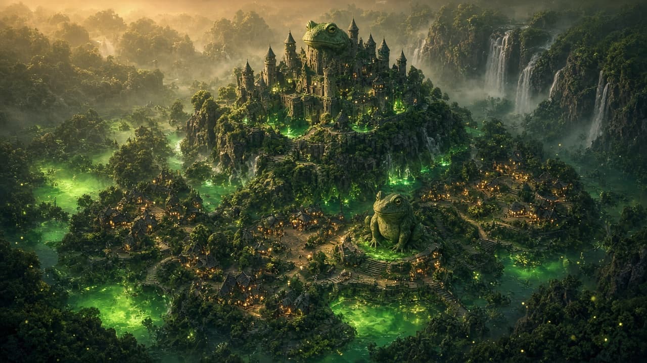 Concept render of a living token world